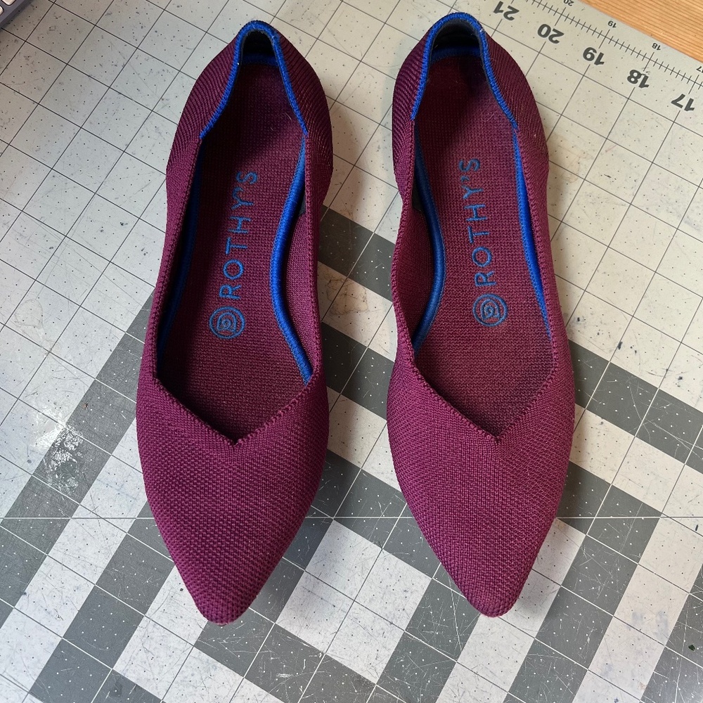 Rothy's The Point in Violet